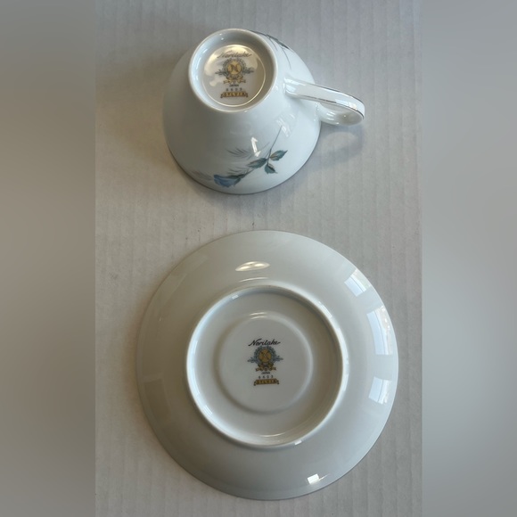 Noritake Sylvia Cups & Saucers. - Picture 8 of 9